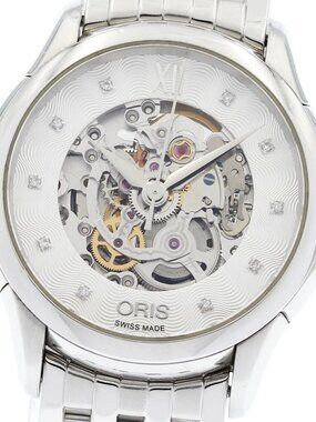 ORIS Artelier 7604 Skeleton 10P Diamond Automatic Ladies Watch_965238